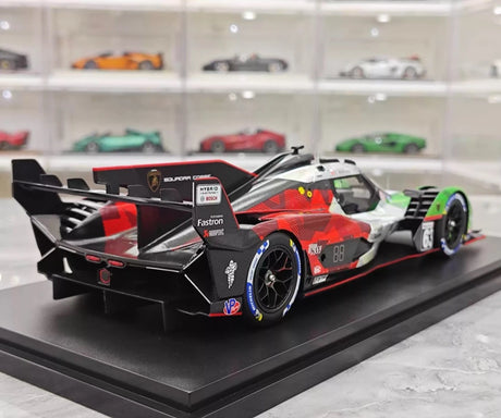 [Top Speed] 1:18 Lamborghini 2025 SC63 63 Automobill Squadra Corse IMSA DAYTONA 24 Hrs Model Car Resin