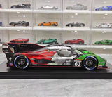 [Top Speed] 1:18 Lamborghini 2025 SC63 63 Automobill Squadra Corse IMSA DAYTONA 24 Hrs Model Car Resin