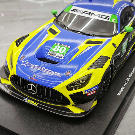 1:18 Mercedes-AMG 2025 GT3 EVO Lone Star Racing IMSA Daytona 24-Stunden-#80-Modellauto von Top Speed - 11. Ansicht