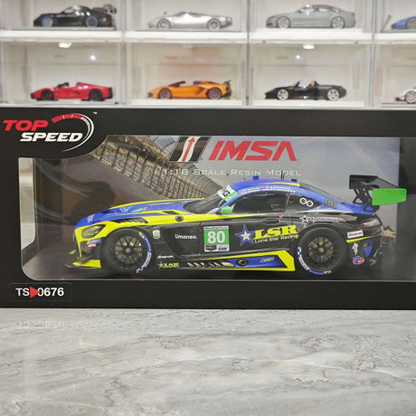1:18 Mercedes–AMG 2025 GT3 EVO Lone Star Racing IMSA Daytona 24h #80 Modell von Top Speed – siehe 15