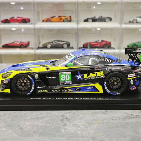 1:18 Mercedes-AMG 2025 GT3 EVO Lone Star Racing IMSA Daytona 24h #80 Modell von Top Speed - Ansicht 5