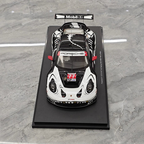 1:18 Porsche 2025 911 GT3 R #77 AO Racing Daytona 24h model car by Top Speed - view 2