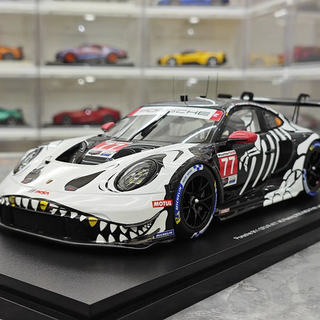 1:18 Porsche 2025 911 GT3 R #77 AO Racing Daytona 24h model car by Top Speed - view 3