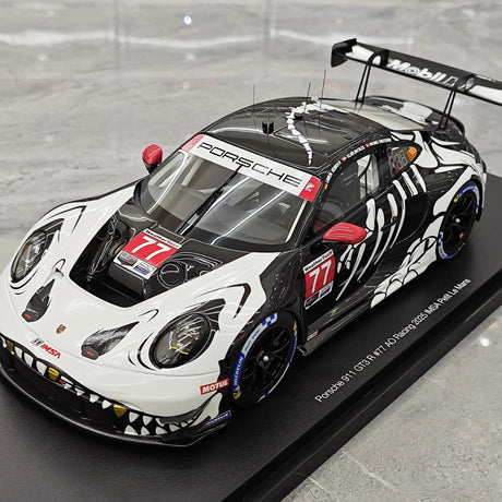 1:18 Porsche 2025 911 GT3 R #77 AO Racing Daytona 24h model car by Top Speed - view 4