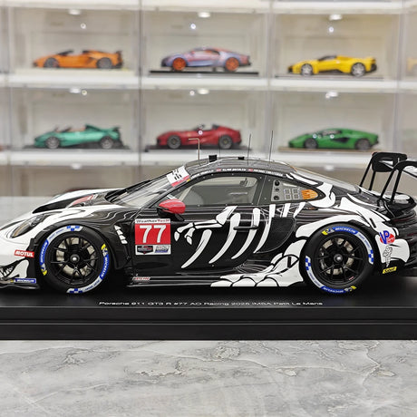 1:18 Porsche 2025 911 GT3 R #77 AO Racing Daytona 24h model car by Top Speed - view 5