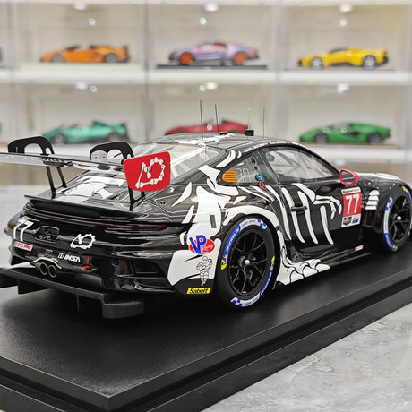 1:18 Porsche 2025 911 GT3 R #77 AO Racing Daytona 24h model car by Top Speed - view 8