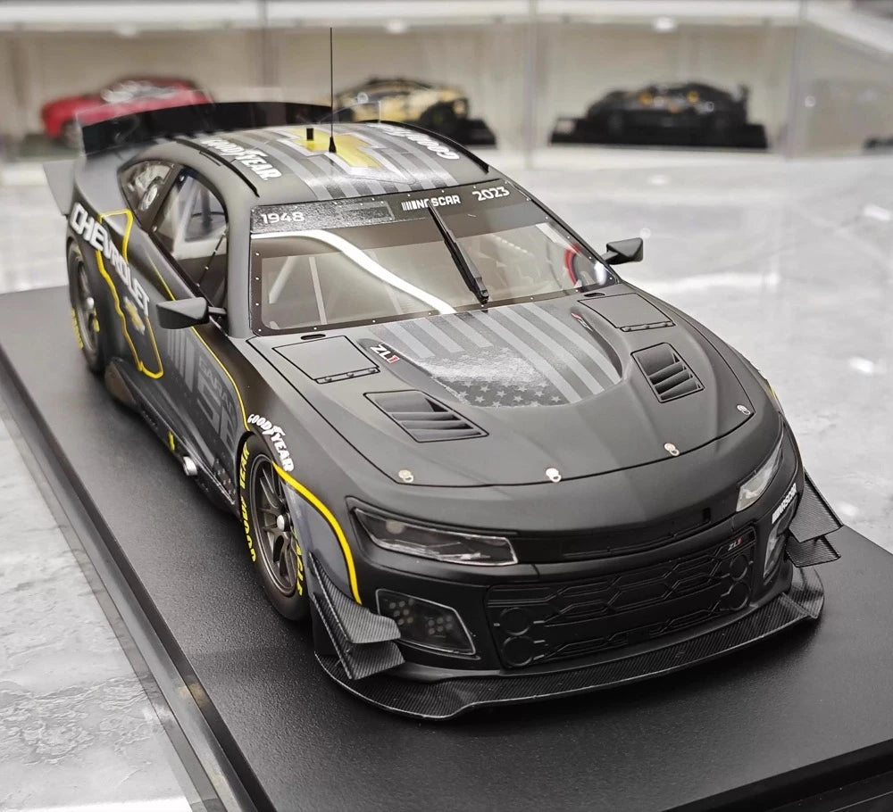 [Top Speed] 1:18 Chevrolet 2023 Camaro ZL1 NASCAR Next Gen Garage 56 Model Car Resin