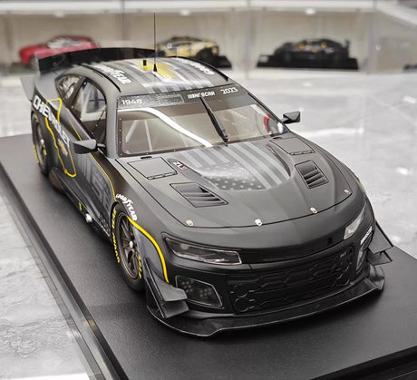 [Top Speed] 1:18 Chevrolet 2023 Camaro ZL1 NASCAR Next Gen Garage 56 Model Car Resin