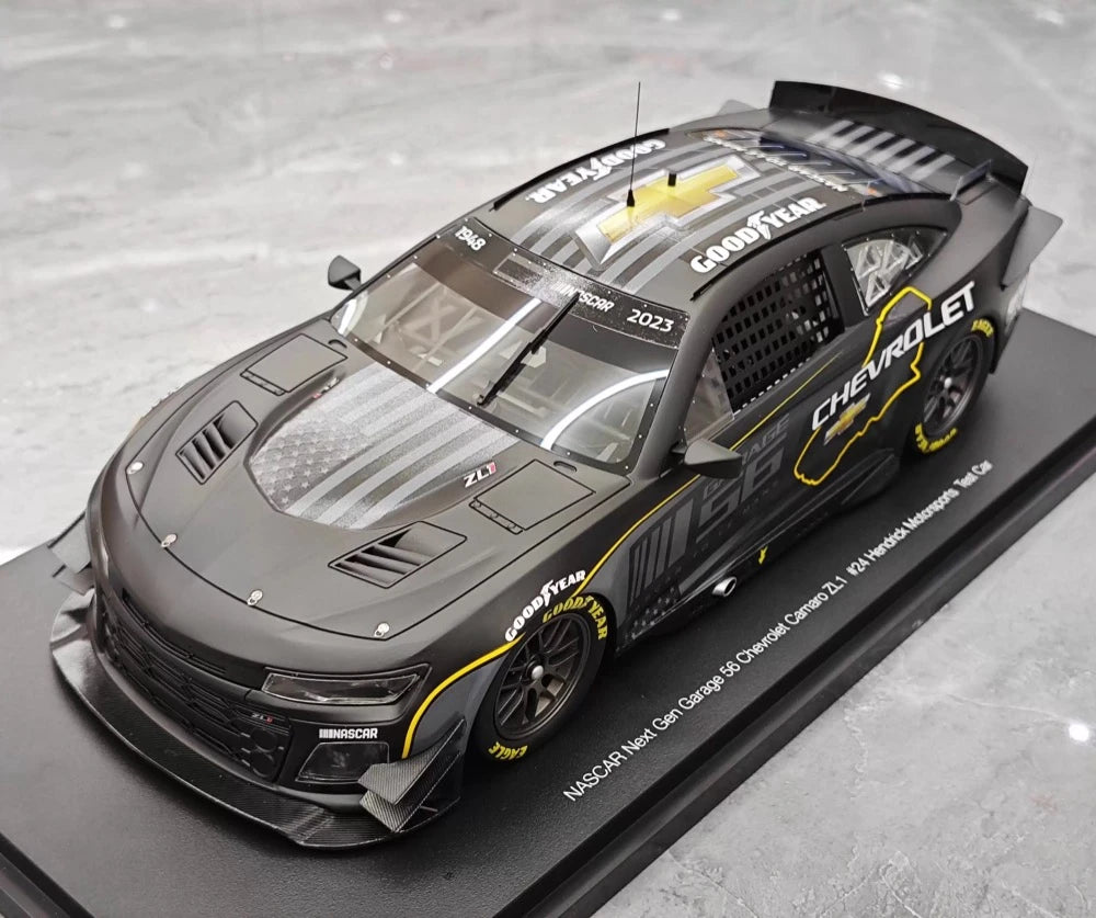 [Top Speed] 1:18 Chevrolet 2023 Camaro ZL1 NASCAR Next Gen Garage 56 Model Car Resin