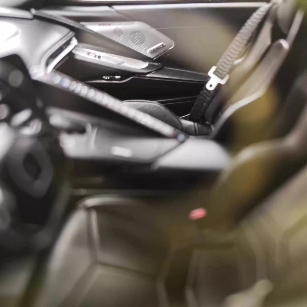 [Top Speed] 1:18 Chevrolet 2025 Corvette ZR1 gul modellbil harts