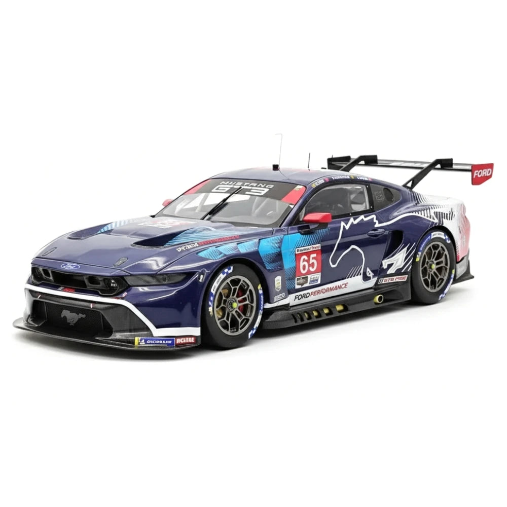 [Topspeed] 1:18 Ford 2025 Mustang GT3 #65 WINNER IMSA GTD Pro Daytona 24hrs voiture miniature Resin / Closed Body