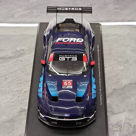 [Topspeed] 1:18 Ford 2025 Mustang GT3 #65 WINNER IMSA GTD Pro Daytona 24hrs modelauto Hars / Closed Body