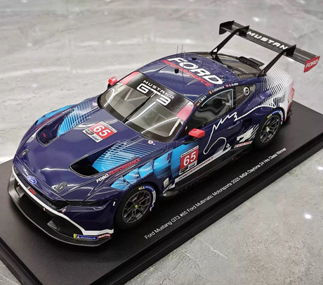[Topspeed] 1:18 Ford 2025 Mustang GT3 #65 WINNER IMSA GTD Pro Daytona 24hrs modelauto Hars / Closed Body