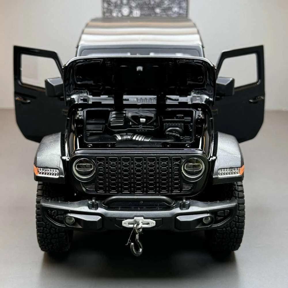 [TOY] 1:18 Jeep 2024 Rubicon voiture miniature Die-Cast