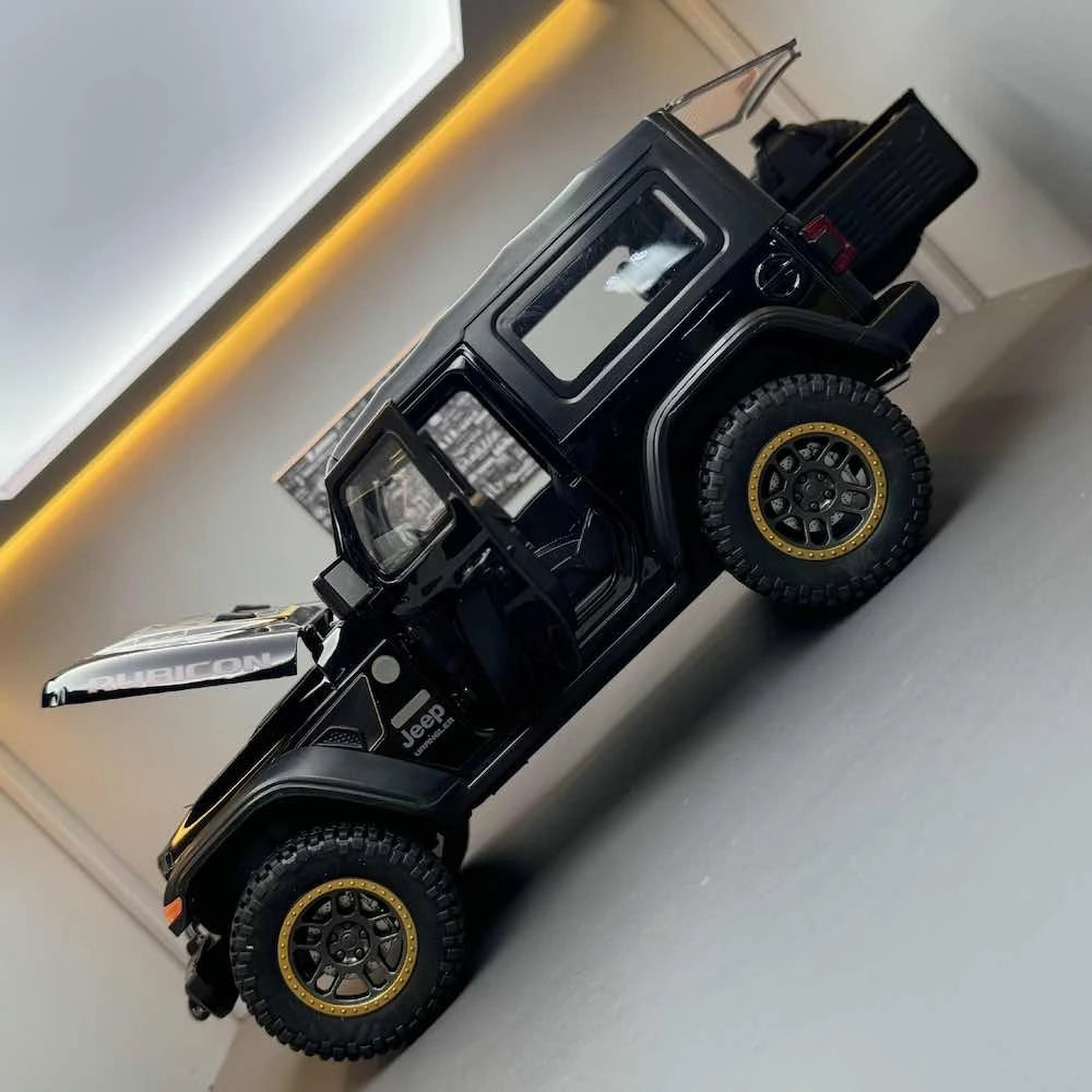 [TOY] 1:18 Jeep 2024 Rubicon voiture miniature Die-Cast