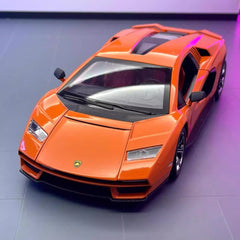 [TOY] 1:24 Lamborghini 2022 Countach LPI800-4 Orange Model Car Die-Cast