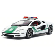 Lamborghini 2022 Countach LPI800-4 Police 1:24 – مجسم سيارة معدني للعرض