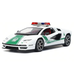 [TOY] 1:24 Lamborghini 2022 Countach LPI800-4 Police Model Car Die-Cast