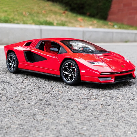 [TOY] 1:24 Lamborghini 2022 Countach LPI800-4 Red Model Car Die-Cast