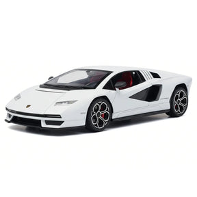 [TOY] 1:24 Lamborghini 2022 Countach LPI800-4 White Model Car Die-Cast