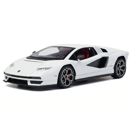 [TOY] 1:24 Lamborghini 2022 Countach LPI800-4 White Model Car Die-Cast