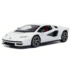 [TOY] 1:24 Lamborghini 2022 Countach LPI800-4 White Model Car Die-Cast