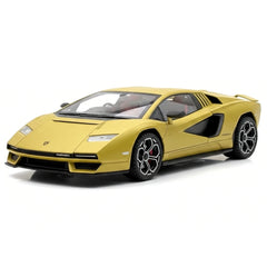[TOY] 1:24 Lamborghini 2022 Countach LPI800-4 Yellow Model Car Die-Cast