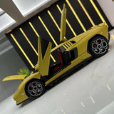 [TOY] 1:24 Lamborghini 2022 Countach LPI800-4 Yellow Model Car Die-Cast
