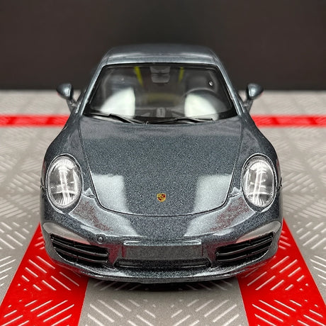 [TOY] 1:36 Porsche 2011 911 Carrera S Gray Model Car Die-Cast