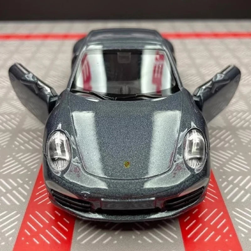 [TOY] 1:36 Porsche 2011 911 Carrera S Gray Model Car Die-Cast