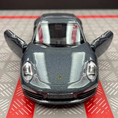 [TOY] 1:36 Porsche 2011 911 Carrera S Gray Model Car Die-Cast