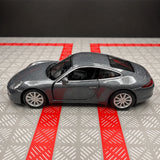 Porsche 2011 911 Carrera S Gray 1:36 – Diecast Display Model Die-Cast