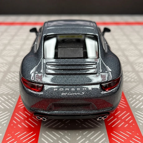 [TOY] 1:36 Porsche 2011 911 Carrera S Gray Model Car Die-Cast