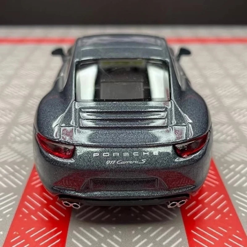 [TOY] 1:36 Porsche 2011 911 Carrera S Gray Model Car Die-Cast