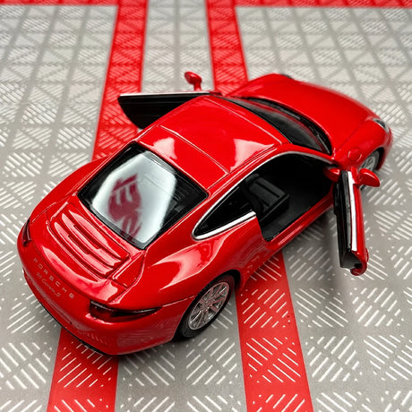 [TOY] 1:36 Porsche 2011 911 Carrera S Red Model Car Die-Cast