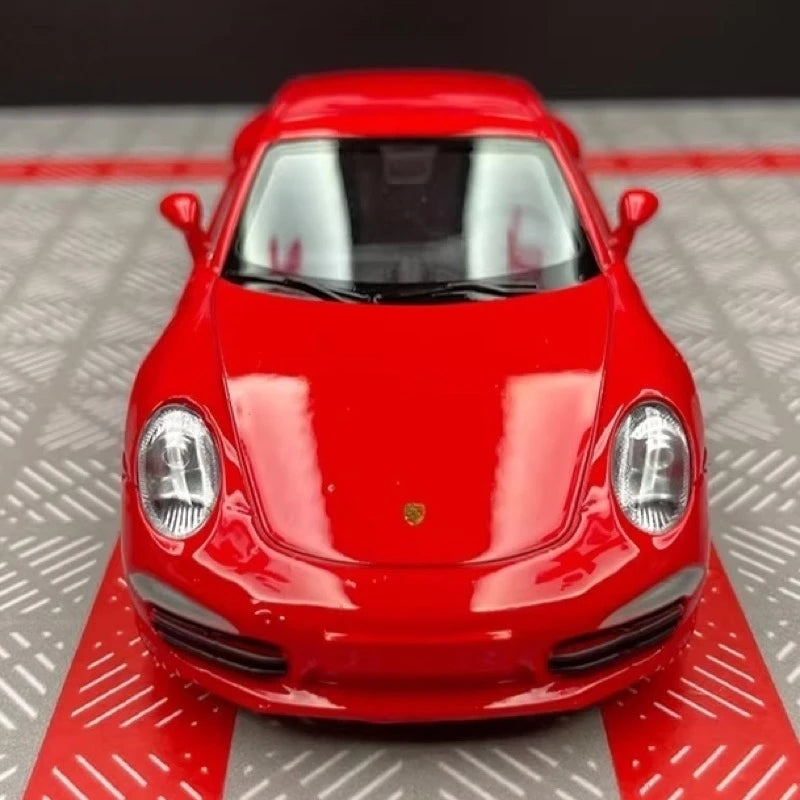 [TOY] 1:36 Porsche 2011 911 Carrera S Red Model Car Die-Cast