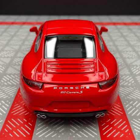 [TOY] 1:36 Porsche 2011 911 Carrera S Red Model Car Die-Cast