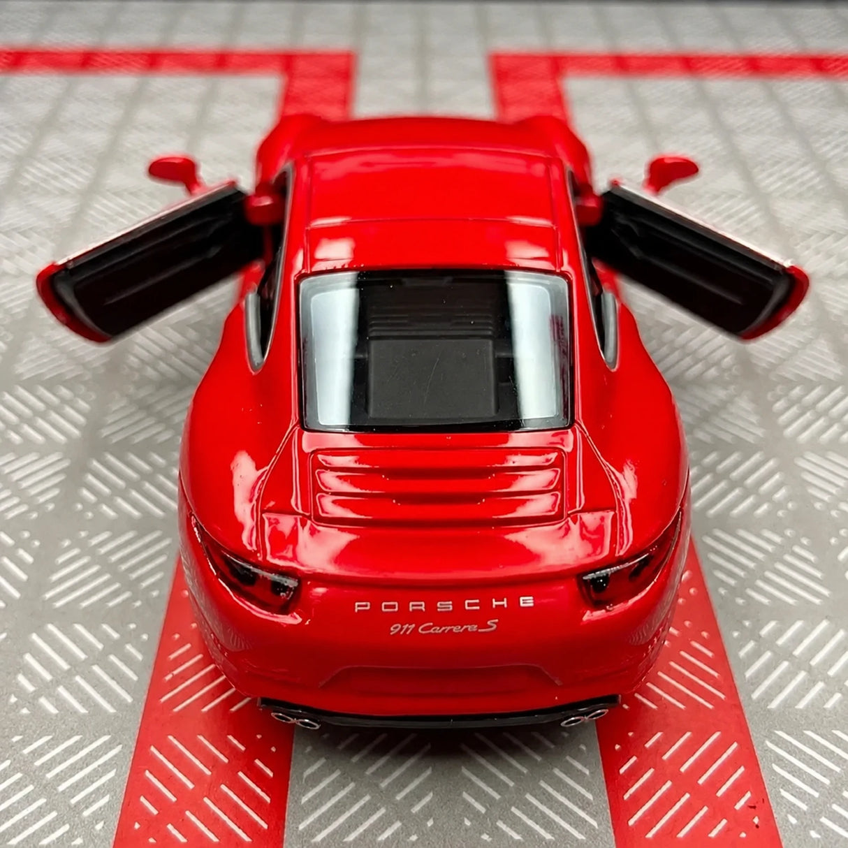 Porsche 2011 911 Carrera S Red 1:36 – Diecast Display Model Die-Cast