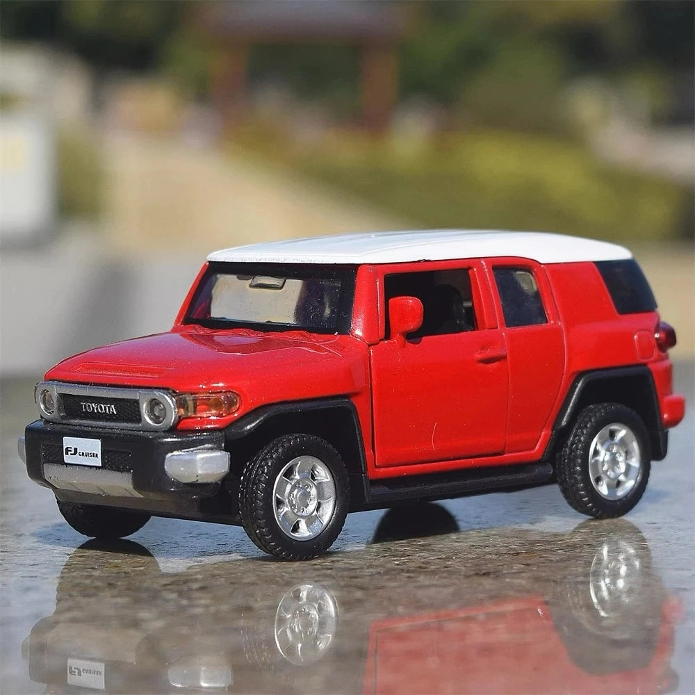 [TOY] 1:43 Toyota 2006 FJ Cruiser rouge voiture miniature Die-Cast