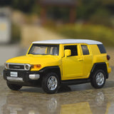 [TOY] 1:43 Toyota 2006 FJ Cruiser Yellow Model Car Die-Cast
