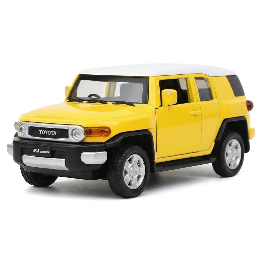 [TOY] 1:43 Toyota 2006 FJ Cruiser Yellow Model Car Die-Cast
