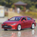 [TOY] 1:43 Toyota 2019 Corolla rood modelauto Die-Cast