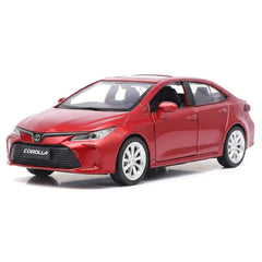 [TOY] 1:43 Toyota 2019 Corolla レッド モデルカー Die-Cast