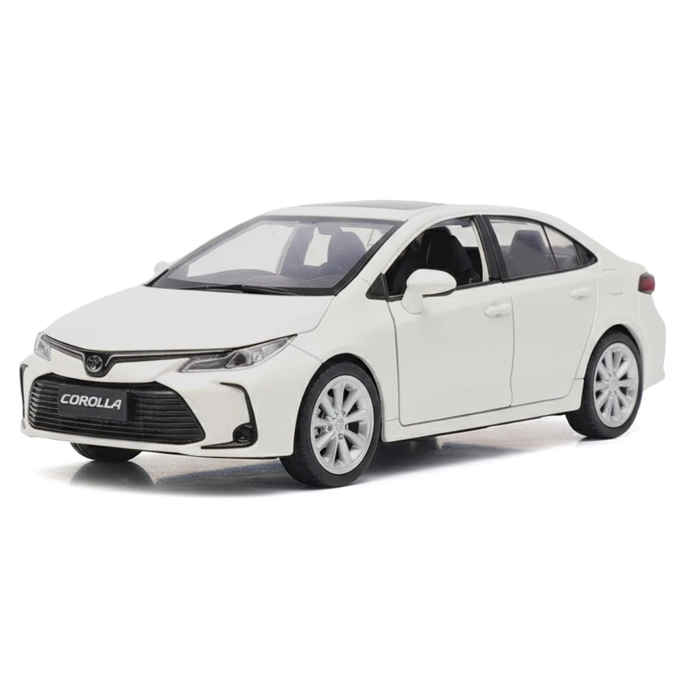 [TOY] 1:43 Toyota 2019 Corolla White Model Car Die-Cast