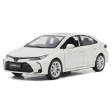 [TOY] 1:43 Toyota 2019 Corolla blanc voiture miniature Die-Cast