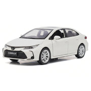 Toyota 2019 Corolla wit 1:43 – modelauto van gegoten metaal voor display