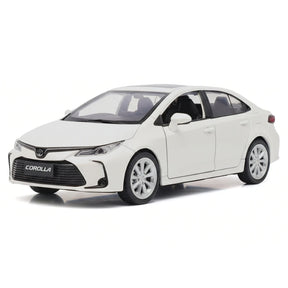 [TOY] 1:43 Toyota 2019 Corolla blanc voiture miniature Die-Cast