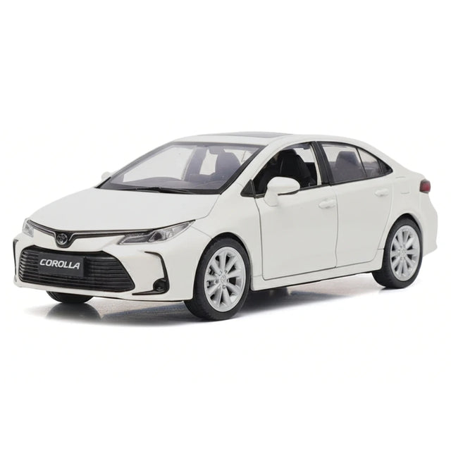 [TOY] 1:43 Toyota 2019 Corolla blanc voiture miniature Die-Cast
