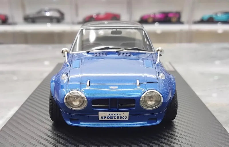 1:18 Toyota 1965 Sports 800 Special Blue Die Cast Model Car