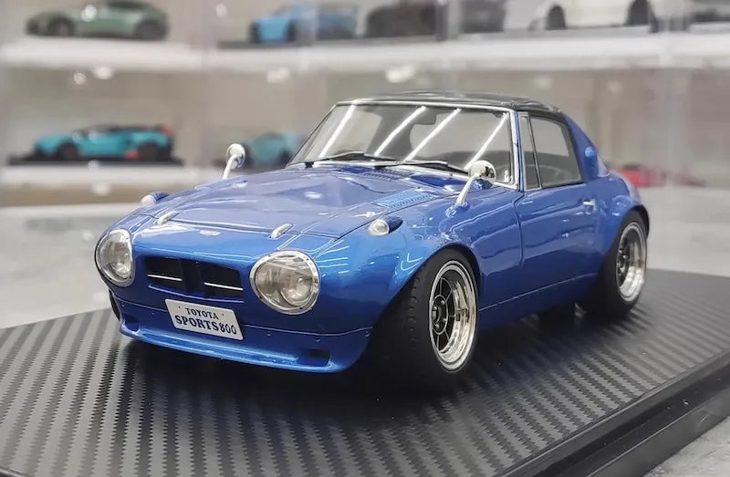 1:18 Toyota 1965 Sports 800 Special Blue Die Cast Model Car